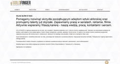 Desktop Screenshot of goldfinger.org.pl